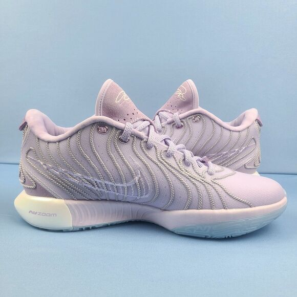 Nike Lebron 21 EP Mens Size 11 Serenity Basketball Shoes Grape Purple HF5352-500 main image 2